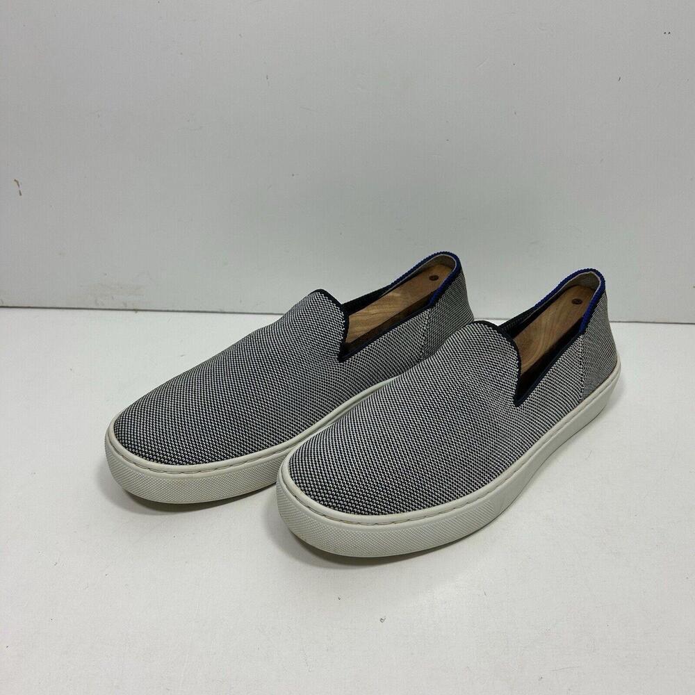 Rothy's The Slip On Anchor Knit Fabric Casual Low Top Sneakers Women’s US 8
